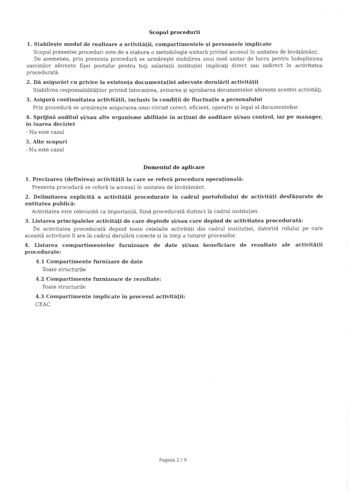 Procedura de acces al părinților în școală – pagina 4 din 12