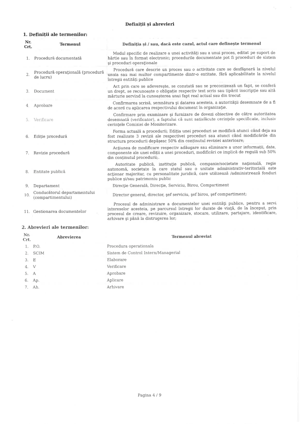 Procedura de acces al părinților în școală – pagina 6 din 12